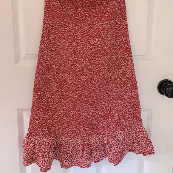 Red strapless dress AE - Picture 1 of 3